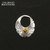 THE BINGO BROTHERS 24Kスター シルバー ピアス 左耳用 SILVERxGOLD画像