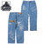 X-LARGE GRAFFITI DENIM PANTS LtINDIGO 101233031007画像