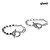 glamb Stone Combination Bracelet GB0423-AC15画像