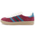 adidas GAZELLE INDOOR COLLEGE BURGUNDY/ARCTIC FUSION/COLLEGE GREEN IG4996画像