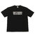 WACKOMARIA WASHED HEAVY WEIGHT CREW NECK T-SHIRT BLACK画像