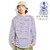 FIDELITY BORDER L/S REGULAR 1 -IVORY&times;PURPLE- 1775000画像