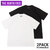THE NORTH FACE PURPLE LABEL Pack Field Tee WHITExBLACK NT3364N画像
