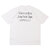 MERCEDES ANCHOR INC. EMBROIDERY TEE WHITE画像