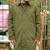 JAPAN BLUE Balmacaan Coat 9.5oz Fatigue リップストップ[アウター] JBOT15003A画像