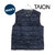 TAION V NECK BUTTON DOWN VEST TAION-001画像