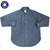 POST OVERALLS #1282-CC POST BL2 Classic Chambray indigo画像