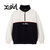 X-girl BICOLOR ANORAK SWEAT TOP 105233012016画像