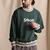 Schott LINE RIB CREW SWEAT 7823232013画像