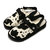 SHAKA SNUG CLOG BOA COWHAIR Holstein SK-263画像