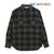 FIVE BROTHER HEAVY FLANNEL WORK SHIRTS BLACK 152161画像