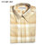 INDIVIDUALIZED SHIRTS L/S STANDARD FIT B.D. 11oz HEAVY FLANNEL PLAID SHIRTS gold画像