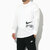 NIKE Big Swoosh L/S Tee White FJ1120画像