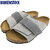 BIRKENSTOCK KYOTO LEATHER/FELT Light Grey 1025708画像