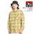 BEN DAVIS HEAVY PLAID SHIRT -BEIGE- G-23780028画像