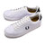 FRED PERRY B721 LEATHER WHITE/NAVY B6312-567画像