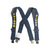 Prison Blues Suspenders Gator Clip End画像