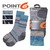POINT6 Hiking Mixed Stripe Medium Crew P62567画像