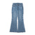 ANNA SUI NYC 70's風 フレア デニムパンツ SAX 13230053-SAX画像