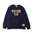 Mitchell & Ness COLLEGIATE CREW FLEECE NYK NAVY FCPO6110-NYK画像