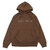APPLEBUM Museum Logo Sweat Parka BROWN画像