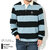 STUSSY Big Stripe Rugby L/S Polo 1140279画像