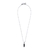 XOLO JEWELRY Rectangle Necklace with Onyx XON036画像