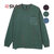 SILAS GARMENT DYED POCKET L/S TEE 110234011004画像