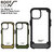 ROOT CO. iPhone 15 GRAVITY Shock Resist Tough & Basic Case GST-4351画像