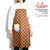 COOKMAN Wide Pocket Apron Checker Brown -BROWN- 233-34936画像