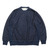 BURGUS PLUS Indigo Crew Neck Sweat Shirt BP24602画像