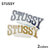 STUSSY BURLY THREADS STICKER画像