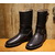 Cushman OILED LEATHER ENGINEER BOOTS 29363画像