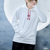 HTML ZERO3 &times; STARDOM AphroditE Embroidery Hoodie PA190画像