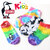 CHUMS Kid's Tie-Dye Ankle Socks CH26-1010画像