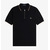 FRED PERRY Crepe Pique Zip Neck S/S Polo Shirt M7729画像