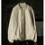 TENDER Co. TYPE 453 DOUBLE CUFF MANDOLIN POCKET SHIRT BLEACHED WEFT STRIPE COTTON CANVAS画像