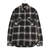 GOLD COTTON NEL CHECK WORK SHIRT DAMAGE AGED 24A-GL29196画像