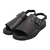 foot the coacher OPEN TOE SANDALS(GLOXI CUT SOLE BLACK FTC2212018-24SS画像