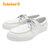 Timberland MYLO BAY BOAT LOW LACE SNEAKER White Canvas A67R1画像