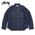 STUSSY BOXY WESTERN DENIM SHIRT 1110320画像