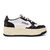 AUTRY PLATFORM LOW LEATHER / LEATHERBICOLOR UP WHITE/BLACK SPTLWWB-WB01画像
