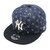NEW ERA 9FIFTY MLB Jacquard ニューヨーク・ヤンキース ネイビー × クローム ネイビーバイザー 14109644画像