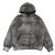 Supreme &times; MM6 Maison Margiela 24SS Foil Box Logo Hooded Sweatshirt BLACK画像