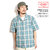 BIG MIKE Ombre Check Shirts - MINT×WHITE 102425530画像