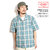 BIG MIKE Ombre Check Shirts - MINT&times;WHITE 102425530画像