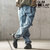 GLIMCLAP Chemical wash denim soft balloon silhouette pants 16-077-GLS-CE画像