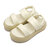 PUMA Mayu Puffy Sandals Wns Warm-White/Sugared-Almond-Putty 399451-01画像