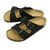 BIRKENSTOCK ARIZONA BS BLACK | SUEDE-LEATHER | BETTER REGULAR 1027152画像