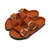 BIRKENSTOCK ARIZONA BIG BUCKLE BURNT-ORANGE | OILED-LEATHER | BETTER NARROW 1026661画像